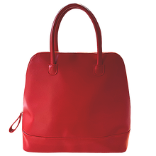 Load image into Gallery viewer, Red Dome Faux Leather Bag
