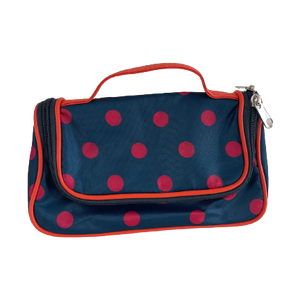 Blue & Red Dot Bag